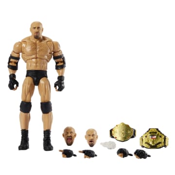 Figura de acción de la colección Elite de WWE Big E de Mattel, 6 pulgadas  WWE