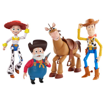  Mattel Pixar Spotlight Series Woody Figure, Disney Pixar Toy  Story Collectable, 9.2-in Tall with 2 Hand Sets, 2 Expressions,  Articulation & Display Box with Reversible Background : Toys & Games