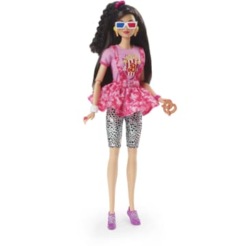 Mattel Easter Candle Barbie Made To Move Brunette Updo Doll FTG80 / FTG82