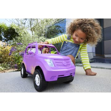 Barbie purple sales suv walmart