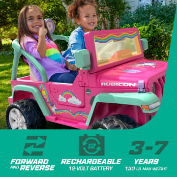 Toddler top barbie jeep