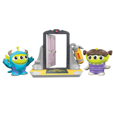 Disney and Pixar Monsters, Inc. Set With 3 Action Figures, Get Boo 