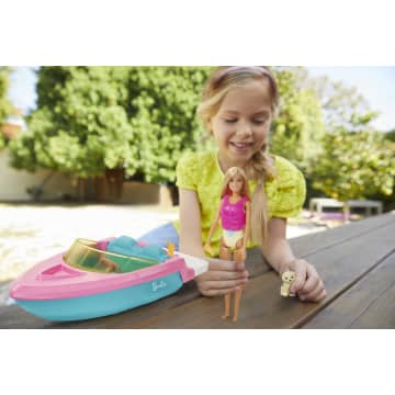 Barbie Pool and Slide with Chairs, Chandelier and Smoothies - Standard,  multi-colored (DGW22), Playsets -  Canada