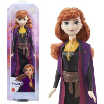 Disney Frozen Toys Anna Fashion Doll and Accessories Mattel