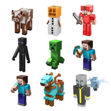 Minecraft Craft A Block Assortment Figures Mattel