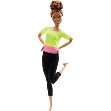 Barbie made to move green top store
