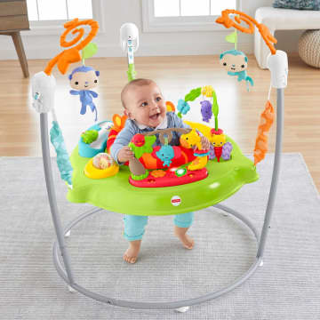 Fisher price jumperoo animal activity best sale