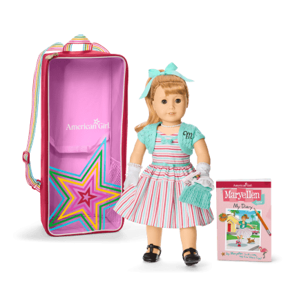 Maryellen™ 18-inch Doll, Book, Accessories & Doll Carrier