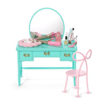 Raquel’s™ Vintage Vanity for 18-inch Dolls (Girl of the Year™ 2026)