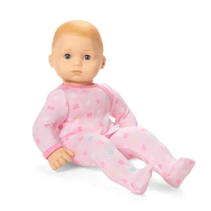 Bitty Baby® Doll #3 with blonde hair in Pastel Pink