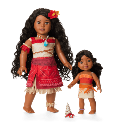Disney Moana Doll & Moana 2 Simea Doll by American Girl®