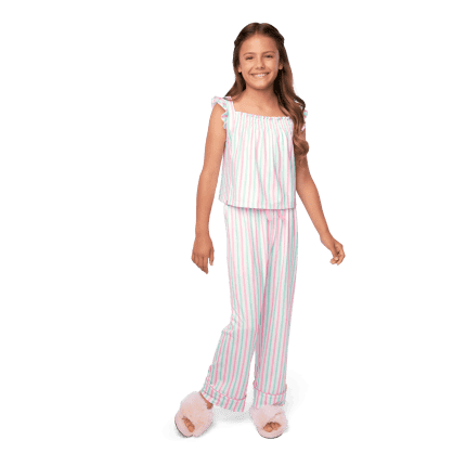 Raquel's™ Coastal Stripes Pajamas for Girls (Girl of the Year™ 2026)
