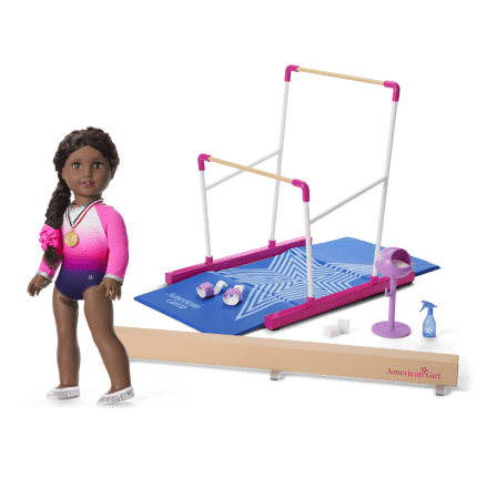 Dream Routine Gymnastics Set & Outfit for 18-inch Dolls
