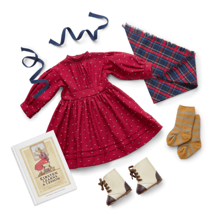 Kirsten’s™ School Outfit & Book (Historical Characters)