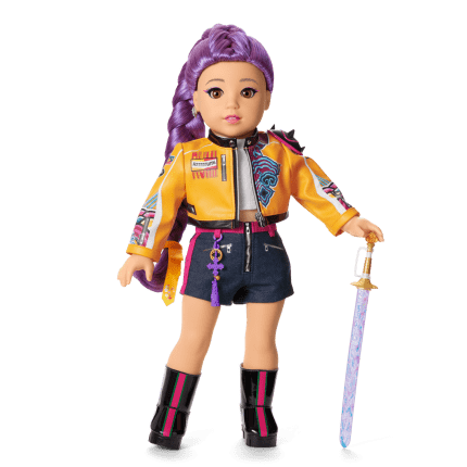 American Girl® x KPop Demon Hunters HUNTR/X Rumi 18-inch Doll