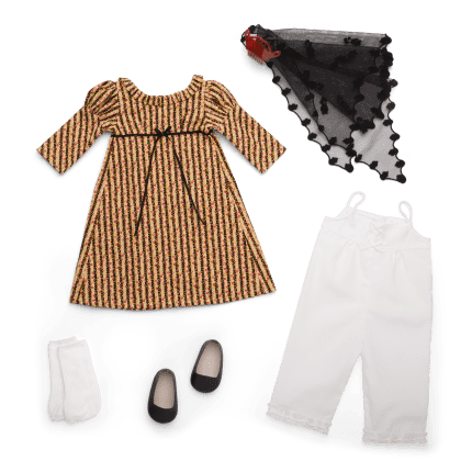 Josefina’s™ Christmas Dress & Mantilla for 18-inch Dolls (Historical Characters)