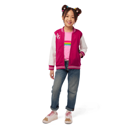 AG™ Star Squad Varsity Jacket for Girls