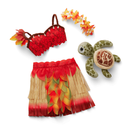 Disney Moana Wayfinder Outfit & Sea Turtle Plush for 18-inch Dolls by American Girl®