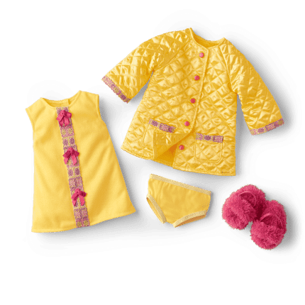 Julie’s™ Pajamas & Robe for 18-inch Dolls (Historical Characters)