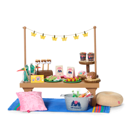 Daisy Davenport’s™ Party Table & Snacks for 18-inch Dolls (Girl of the Year™ 2027)