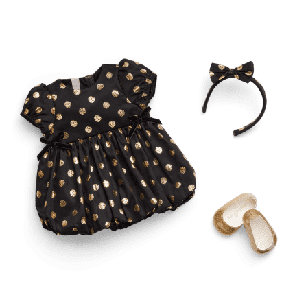 American Girl® x J.Crew Bubble-Skirt Party Outfit for Bitty Baby® Dolls