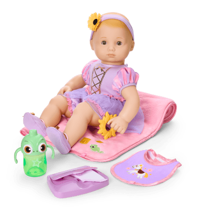 Disney Princess Rapunzel Cuddle & Care Set with Bitty Baby® Doll by American Girl®