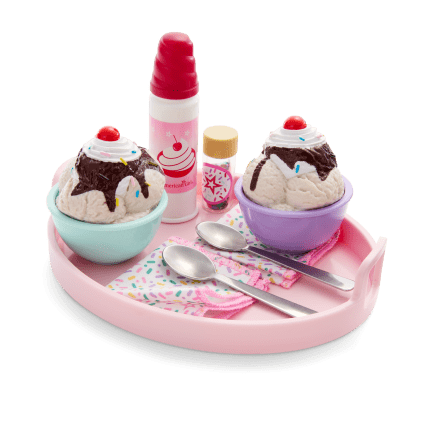 Sundaes for Two Set for 18-inch Dolls