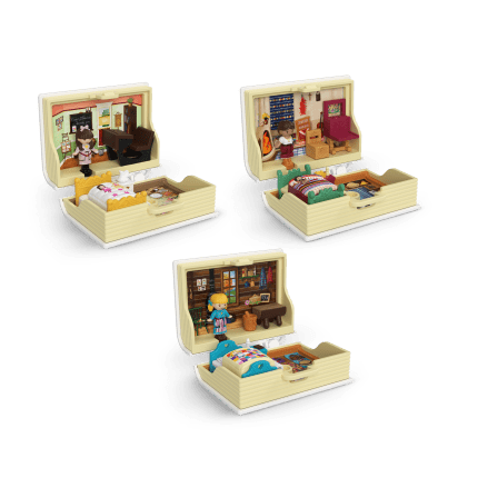 Polly Pocket™ x American Girl® Compact 3-Pack Set
