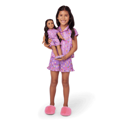 Sweet Dreams PJs for Girls & 18-inch Dolls
