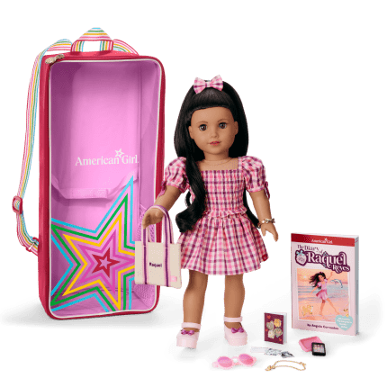 Raquel™ 18-inch Doll, Journal, Accessories & Doll Carrier (Girl of the Year™ 2026)