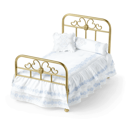 Rebecca’s™ Bed & Bedding for 18-inch Dolls (Historical Characters)