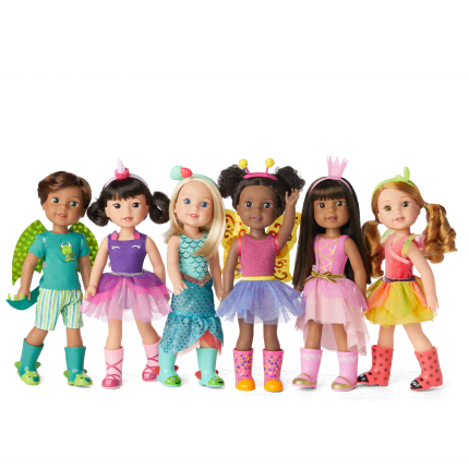 American girl welliewishers kendall doll & accessory set shop