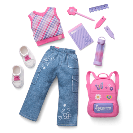AG Sisters™ School Style Fashion Set