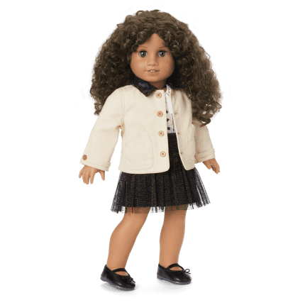 American Girl® x J.Crew Embellished Barn Jacket & Tulle Skirt Bundle for 18-inch Dolls