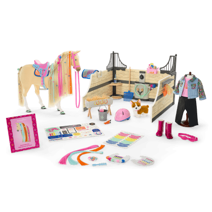 American girl doll horse stable on sale