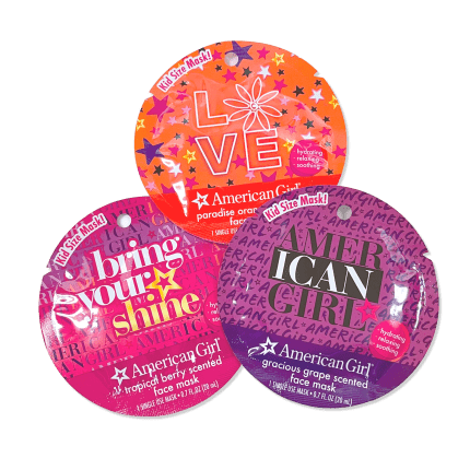 Scented Spa Mask 3-Pack for Girls