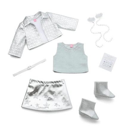 April Diamond Dazzle Outfit for 18-inch Dolls