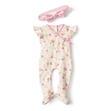 Beautiful Blooms Pajamas for Bitty Baby Dolls American Girl