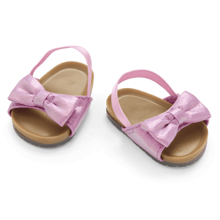 American Girl® Bows on the Toes Sandals for 18-inch Dolls