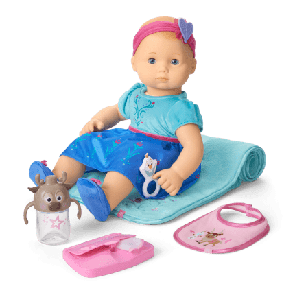 Disney Frozen Anna Cuddle & Care Set with Bitty Baby® Doll by American Girl®