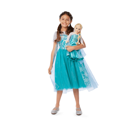 Disney Frozen Elsa Doll & Matching Dress for Girls by American Girl®