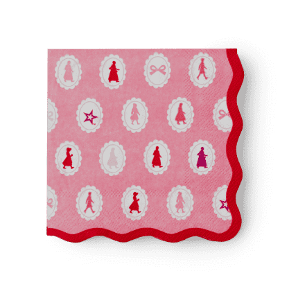 American Girl™ x Bonjour Fête Classic Characters Small Napkins (Set of 20)