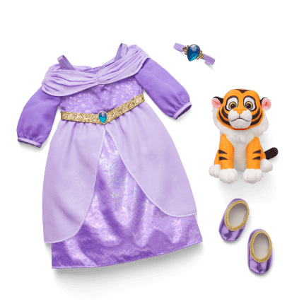 Disney Princess Jasmine Formal Dress, Baby Rajah & Accessories for 18-inch Dolls by American Girl®