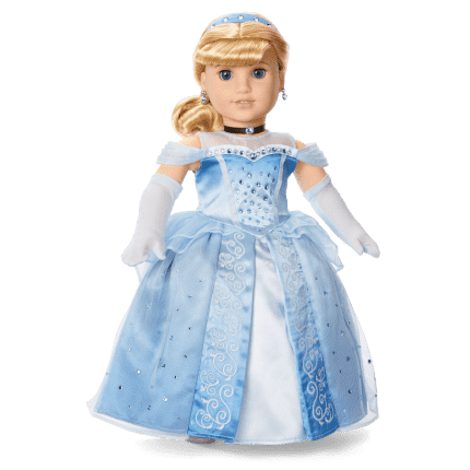 Disney Princess Cinderella 18-inch Doll by American Girl Collector Series Disney Princess Cinderella 18-inch Doll by American Girl Collector Series