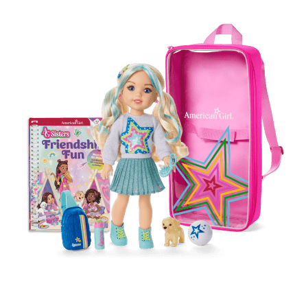 AG Sisters™ Jozette™ Doll, Book & Doll Carrier