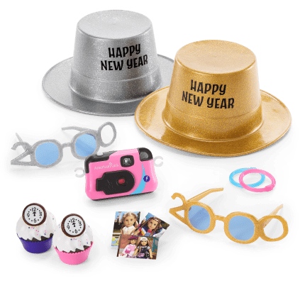 Isabel™ & Nicki's™ New Year’s Party Accessories for 18-inch Dolls (Historical Characters)