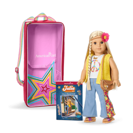 Julie™ 18-inch Doll, Journal, Accessories & Doll Carrier (Historical Characters)