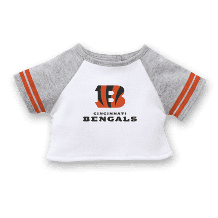 NFL Cincinnati Bengals Fan Tee for Dolls American Girl