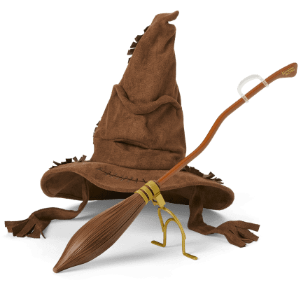 American Girl® Sorting Hat & Nimbus 2000™ for 18-inch Dolls