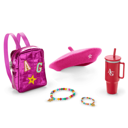 AG™ Star Squad Mini Backpack & Accessories for 18-inch Dolls